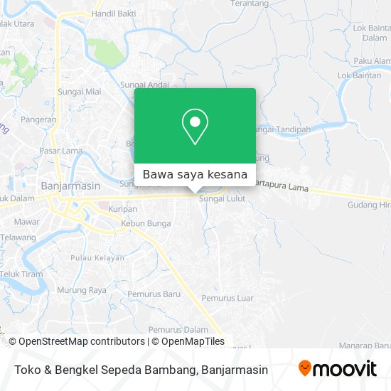 Peta Toko & Bengkel Sepeda Bambang