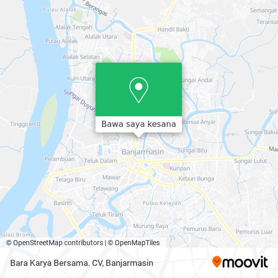 Peta Bara Karya Bersama. CV