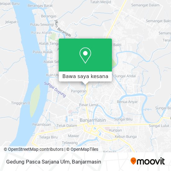 Peta Gedung Pasca Sarjana Ulm