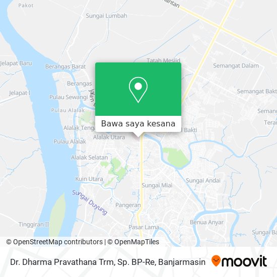 Peta Dr. Dharma Pravathana Trm, Sp. BP-Re