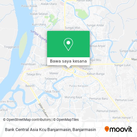 Peta Bank Central Asia Kcu Banjarmasin