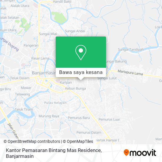 Peta Kantor Pemasaran Bintang Mas Residence