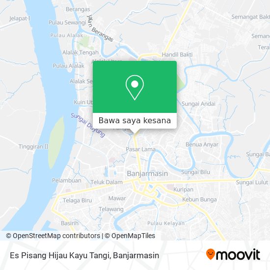 Peta Es Pisang Hijau Kayu Tangi