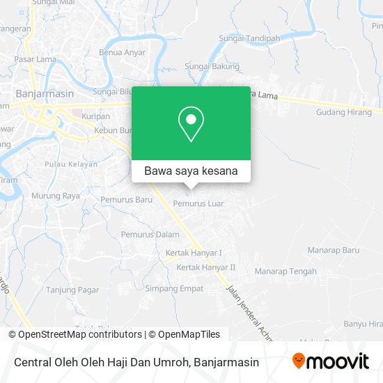 Peta Central Oleh Oleh Haji Dan Umroh