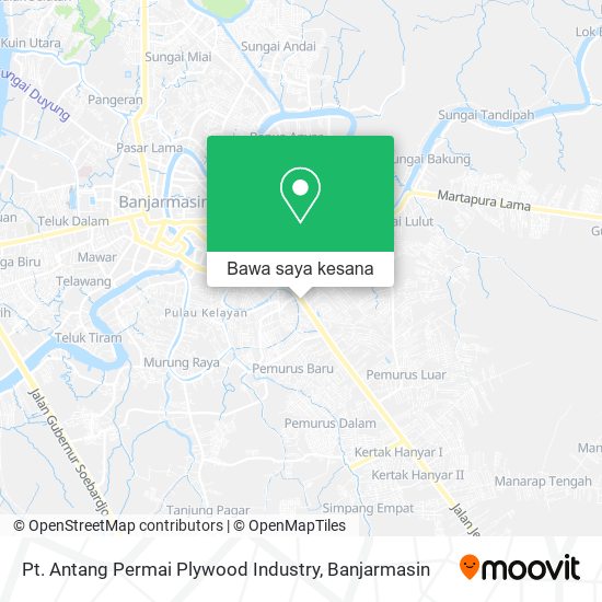 Peta Pt. Antang Permai Plywood Industry