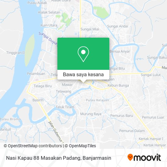 Peta Nasi Kapau 88 Masakan Padang