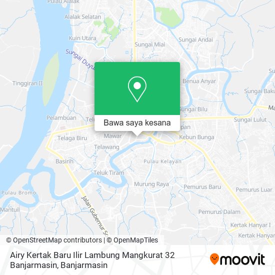 Peta Airy Kertak Baru Ilir Lambung Mangkurat 32 Banjarmasin
