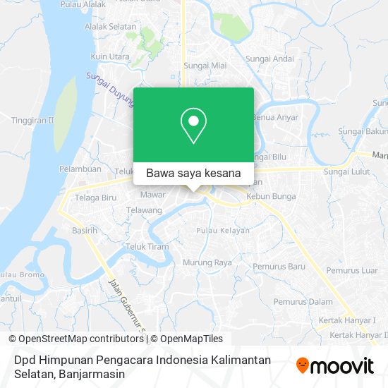 Peta Dpd Himpunan Pengacara Indonesia Kalimantan Selatan
