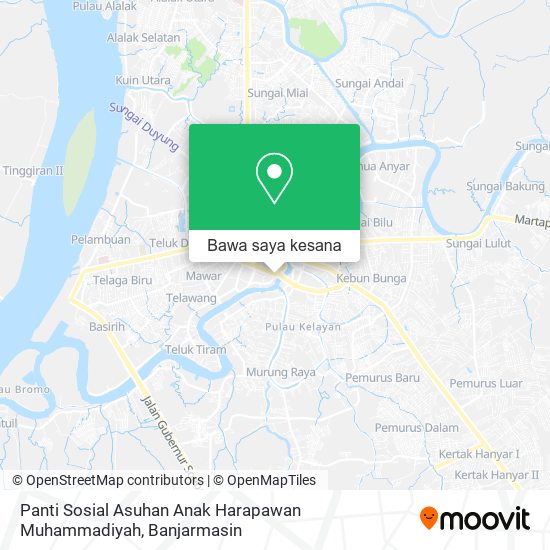 Peta Panti Sosial Asuhan Anak Harapawan Muhammadiyah