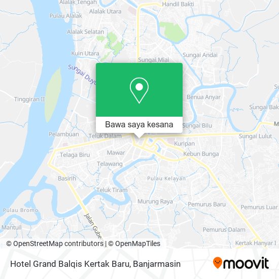 Peta Hotel Grand Balqis Kertak Baru