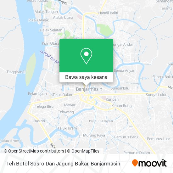 Peta Teh Botol Sosro Dan Jagung Bakar
