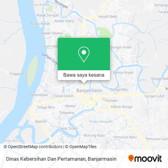 Peta Dinas Kebersihan Dan Pertamanan