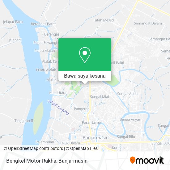 Peta Bengkel Motor Rakha
