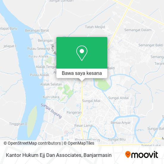 Peta Kantor Hukum Ejj Dan Associates