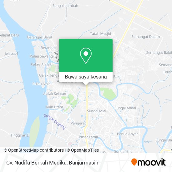 Peta Cv. Nadifa Berkah Medika