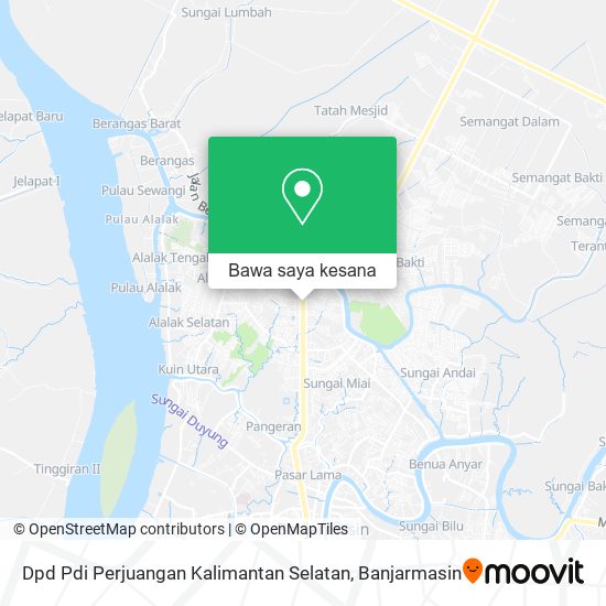 Peta Dpd Pdi Perjuangan Kalimantan Selatan