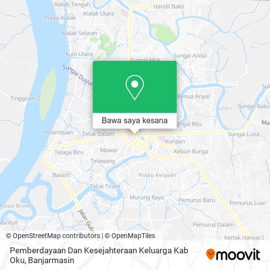 Peta Pemberdayaan Dan Kesejahteraan Keluarga Kab Oku