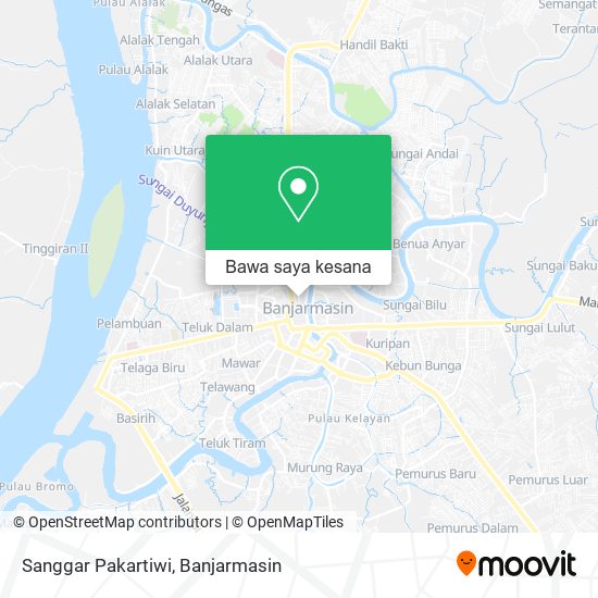 Peta Sanggar Pakartiwi