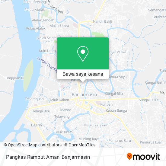 Peta Pangkas Rambut Aman