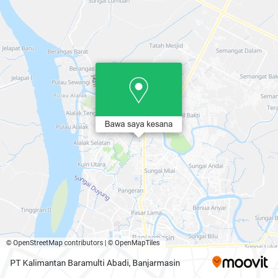 Peta PT Kalimantan Baramulti Abadi