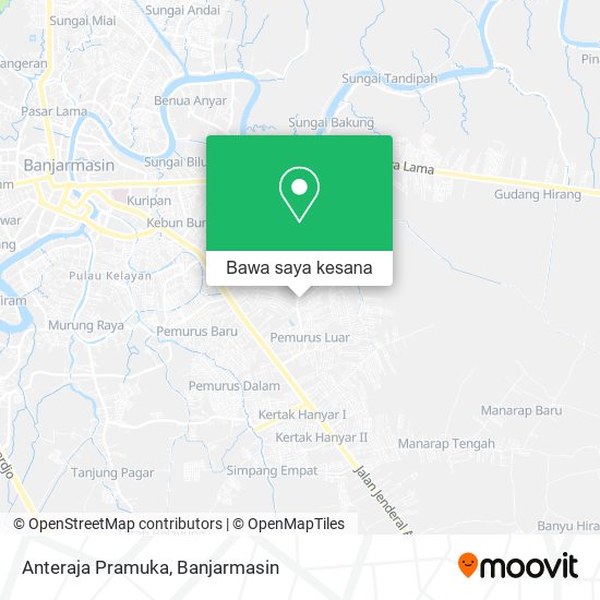 Peta Anteraja Pramuka
