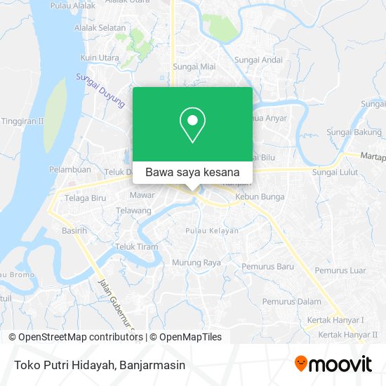 Peta Toko Putri Hidayah
