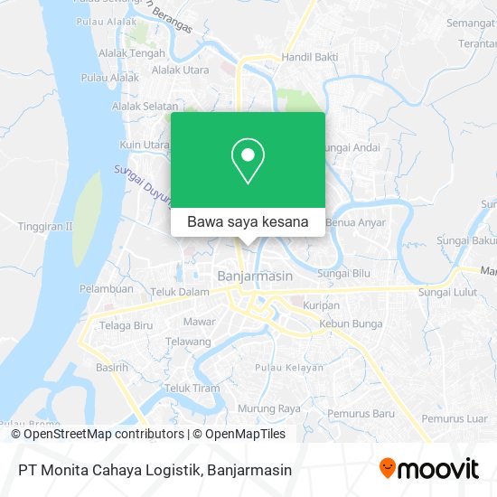 Peta PT Monita Cahaya Logistik