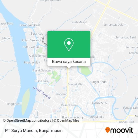 Peta PT Surya Mandiri