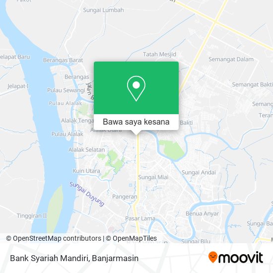 Peta Bank Syariah Mandiri