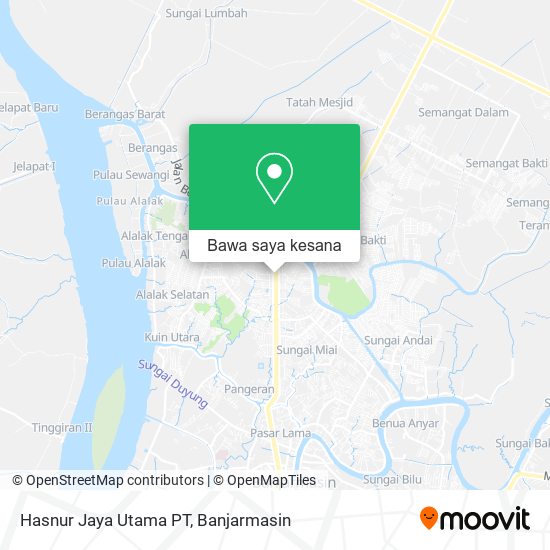 Peta Hasnur Jaya Utama PT