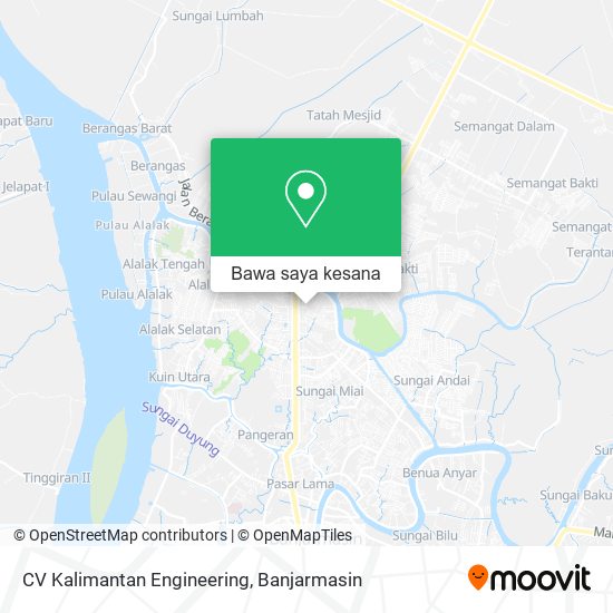 Peta CV Kalimantan Engineering