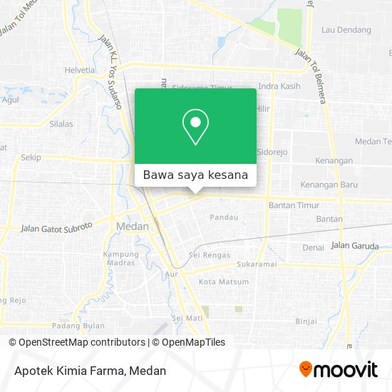 Peta Apotek Kimia Farma
