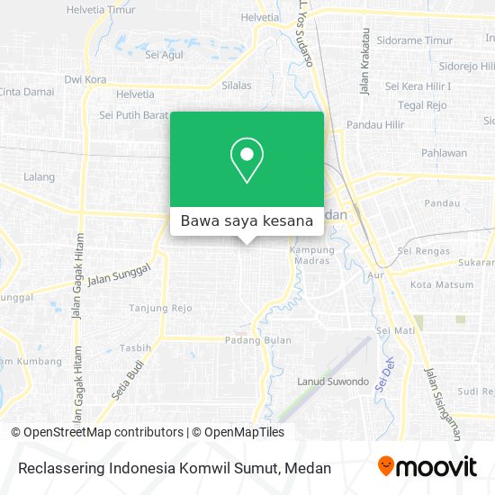Peta Reclassering Indonesia Komwil Sumut