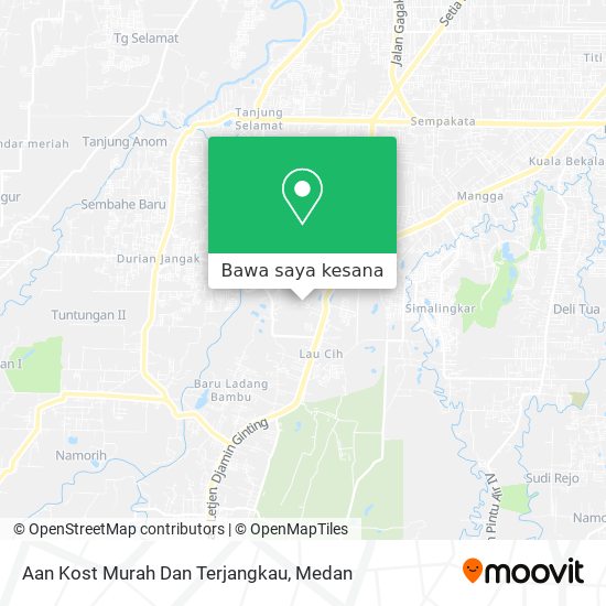 Peta Aan Kost Murah Dan Terjangkau