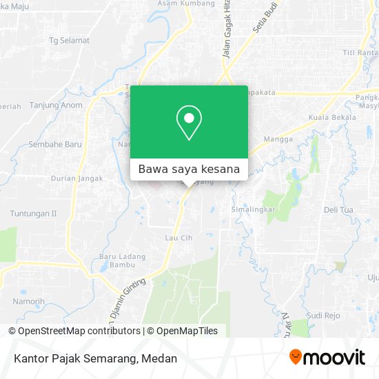 Peta Kantor Pajak Semarang