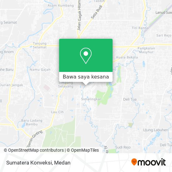 Peta Sumatera Konveksi