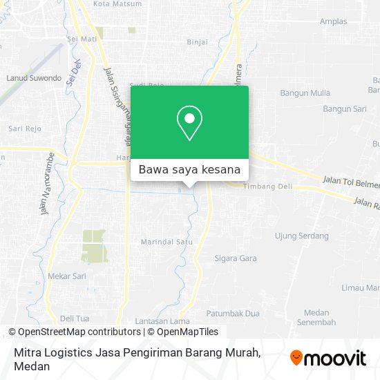 Peta Mitra Logistics Jasa Pengiriman Barang Murah