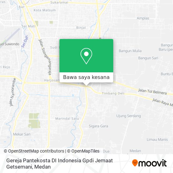Peta Gereja Pantekosta DI Indonesia Gpdi Jemaat Getsemani
