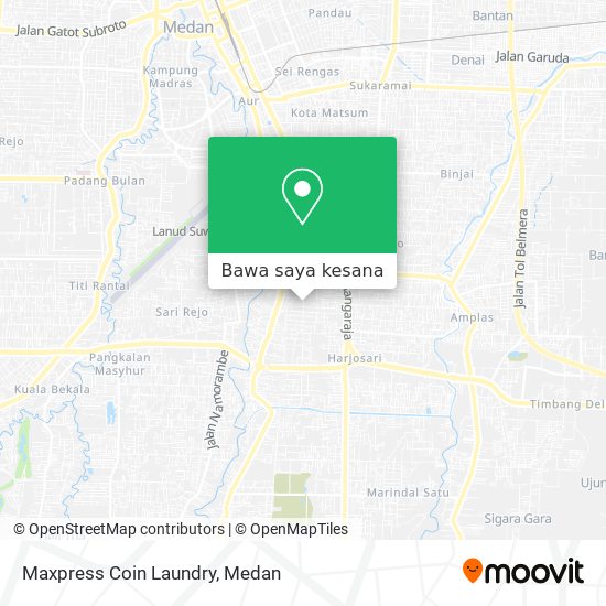 Peta Maxpress Coin Laundry