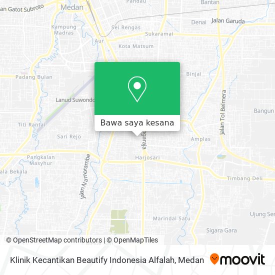 Peta Klinik Kecantikan Beautify Indonesia Alfalah