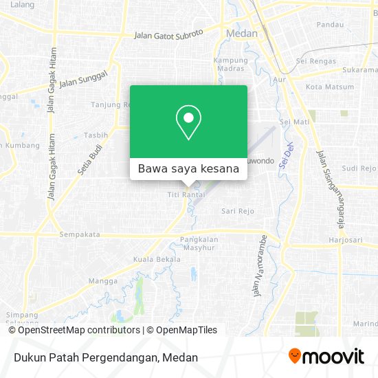 Peta Dukun Patah Pergendangan