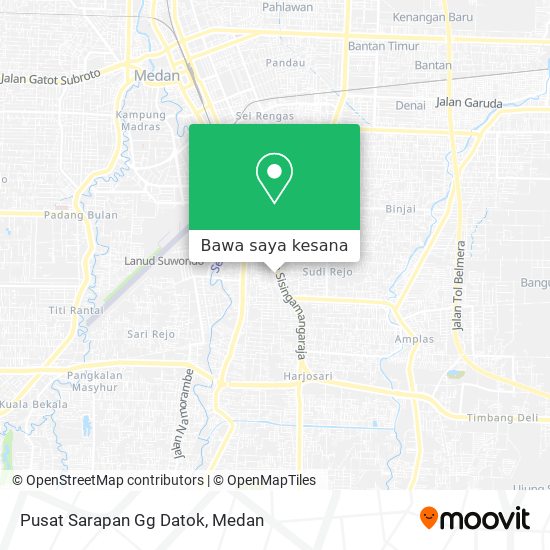 Peta Pusat Sarapan Gg Datok