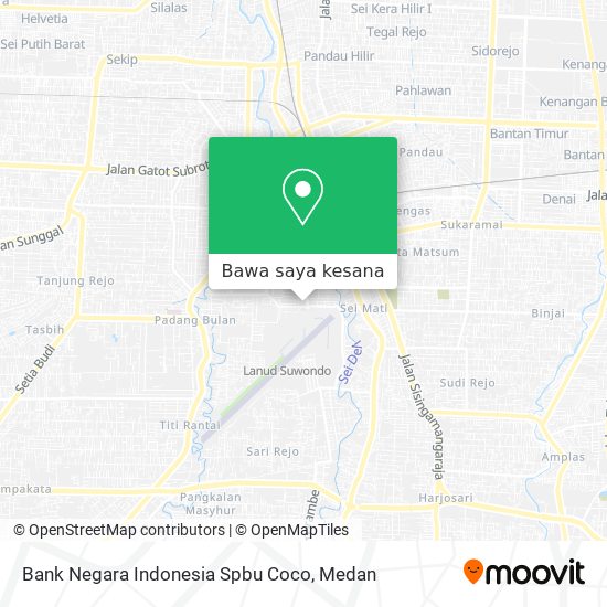 Peta Bank Negara Indonesia Spbu Coco