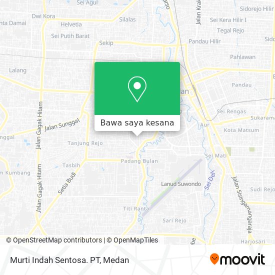Peta Murti Indah Sentosa. PT
