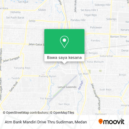 Peta Atm Bank Mandiri Drive Thru Sudirman