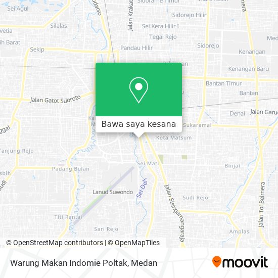 Peta Warung Makan Indomie Poltak