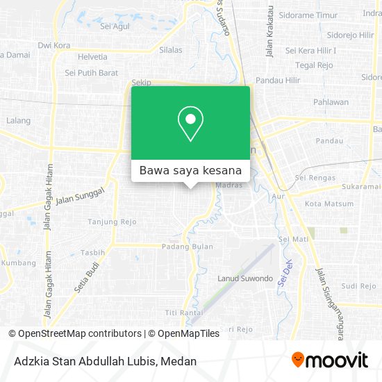Peta Adzkia Stan Abdullah Lubis