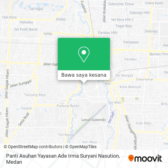 Peta Panti Asuhan Yayasan Ade Irma Suryani Nasution