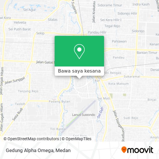 Peta Gedung Alpha Omega