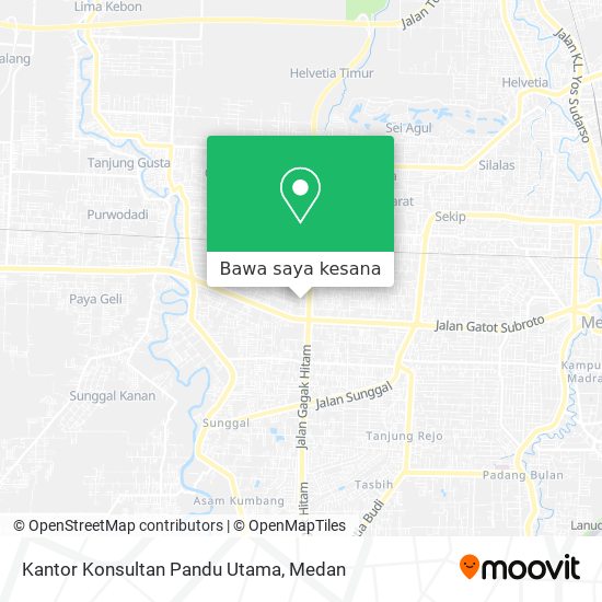 Peta Kantor Konsultan Pandu Utama